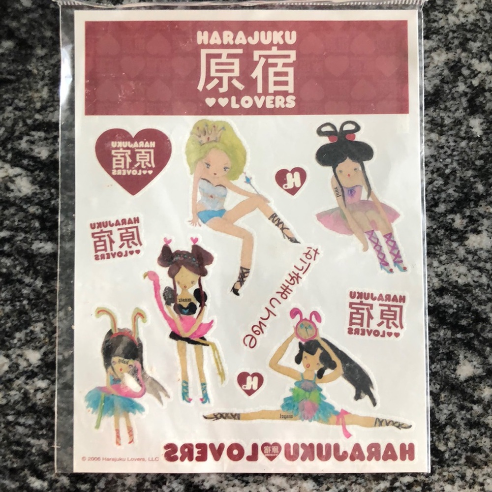 Gwen Stefani’s Harajuku Lovers Tattoos